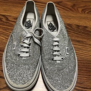 Women’s sparkly vans size 9